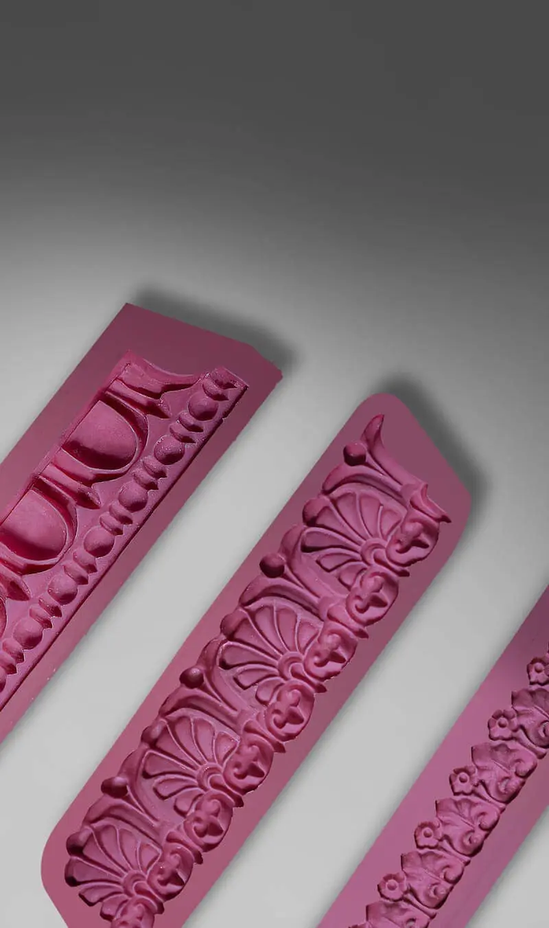 Silicone moulds making