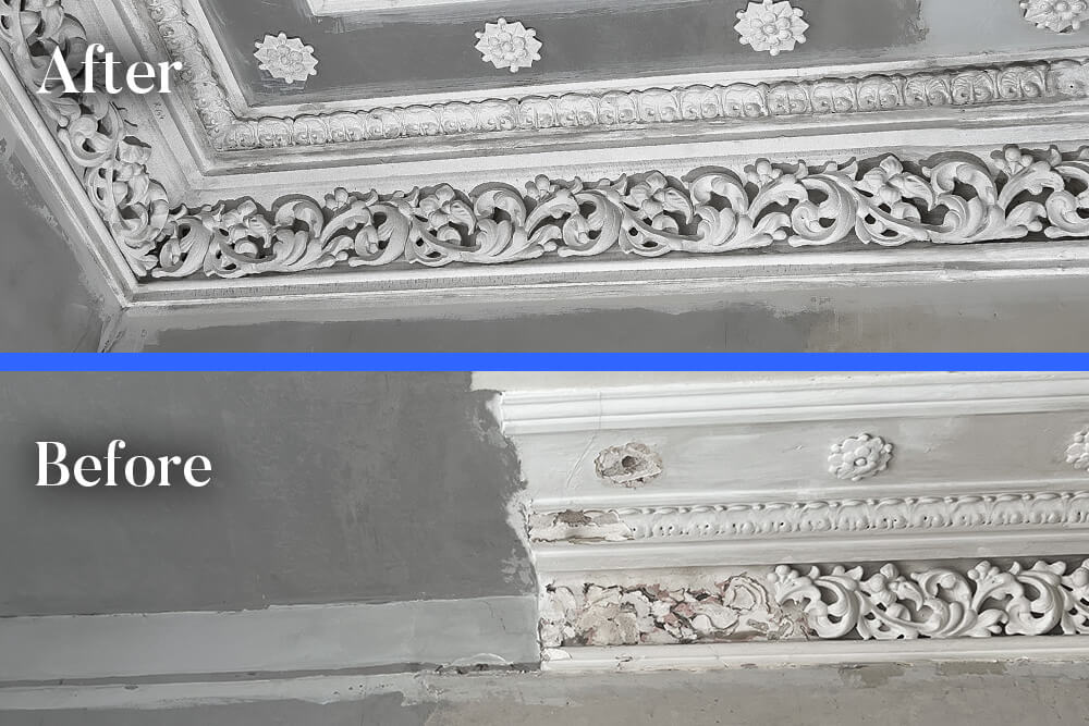 Link to Cornice Restoration And Fitting In Glasgow's West End